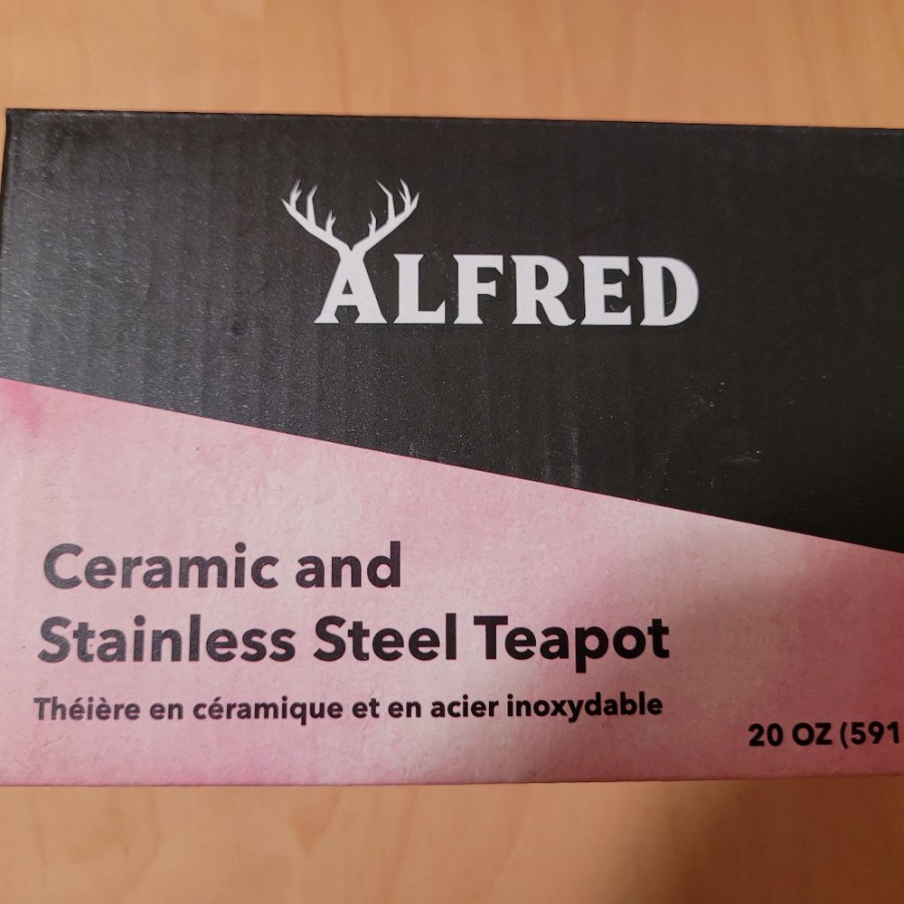 Alfred Ceramic and Stainless Steel Teapot